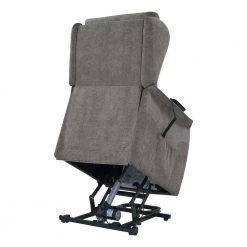 Classic Warm Gray Chenille Power Recline and Lift Wingback Chair by ProLounger 25 Classic Warm Gray Chenille Power Recline and Lift Wingback Chair by ProLounger -DealsProLounger Store warm gray prolounger recliners a138147 fa 1000