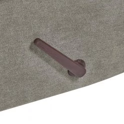 Warm Gray Chenille Recliner Sofa with Storage Console and USB Ports (3-Seat) by ProLounger -DealsProLounger Store warm gray prolounger sofas couches rcl53 brm16 3sc 1f 1000