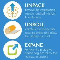 8in. Medium Memory Foam Pillow Top Twin XL Mattress by Boyd Sleep -DealsProLounger Store white boyd sleep mattresses hd1153rftxl 66 1000