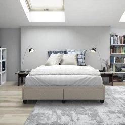 Beverly White with Storage Drawers Upholstered Full Platform Bed Frame by Boyd Sleep 9 Beverly White with Storage Drawers Upholstered Full Platform Bed Frame by Boyd Sleep -DealsProLounger Store white boyd sleep panel beds modwt981db c3 1000