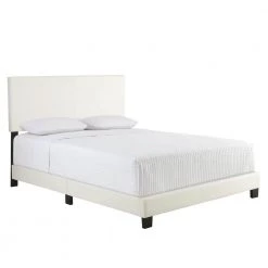 Barrett White Queen Upholstered Platform Bed by Boyd Sleep -DealsProLounger Store white boyd sleep platform beds hdbarwqn 44 1000