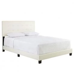 Channing White Full Tufted Upholstered Platform Bed by Boyd Sleep -DealsProLounger Store white boyd sleep platform beds hdchanwdb 44 1000