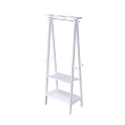 59 in. White Garment Rack by ORE International