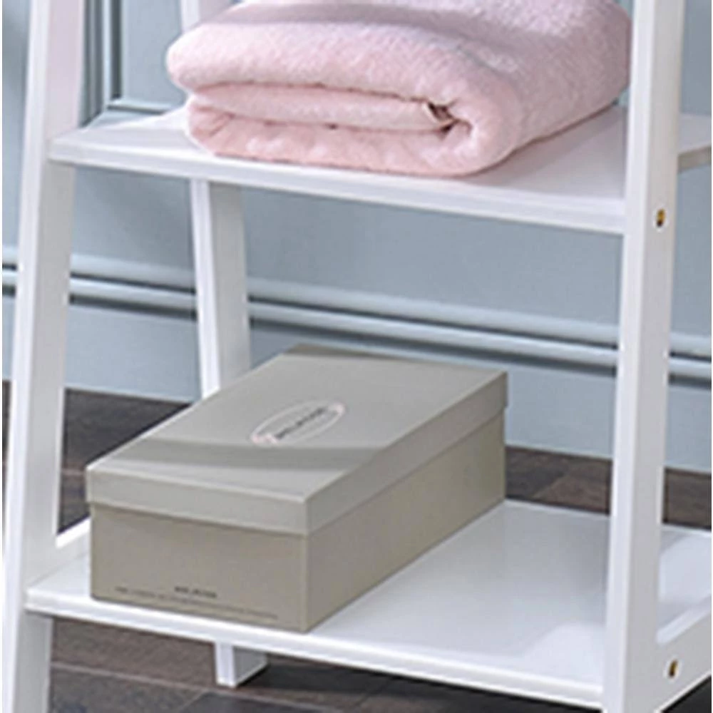 59 in. White Garment Rack by ORE International 4 59 in. White Garment Rack by ORE International - Image 2